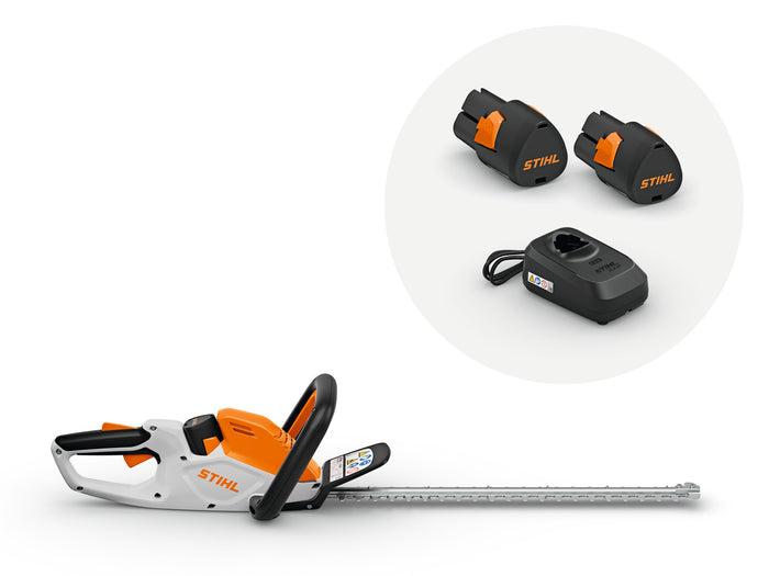 STIHL HSA 40 con 2 batterie AS 2 e caricatore ALS 31