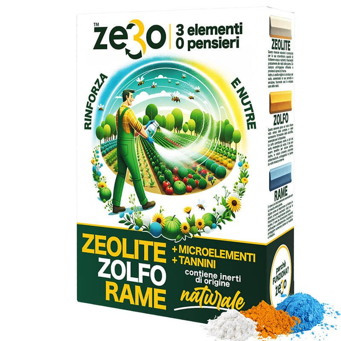 ALBAGARDEN ZeRo zeolite, zolfo e rame 1 kg