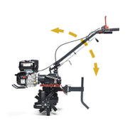BRUMI Motozappa Serie M 2+1 Kohler CH270 – dettaglio