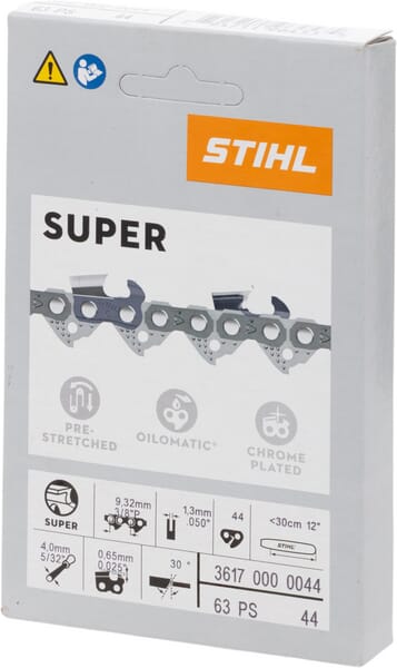 STIHL Catena 30 cm – 44 maglie – 3/8 P – 1,3 mm – codice 36170000044
